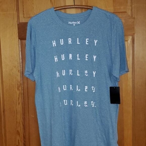 Hurley Graphic TB Transition Crew Neck Short Sleeve Sz L T-shirt - Picture 2 of 10